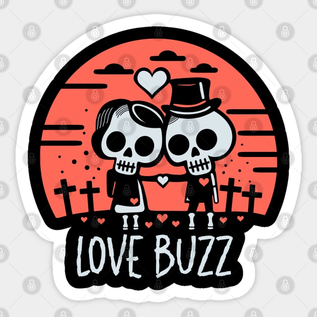 LOVE BUZZ! Sticker by artslaves